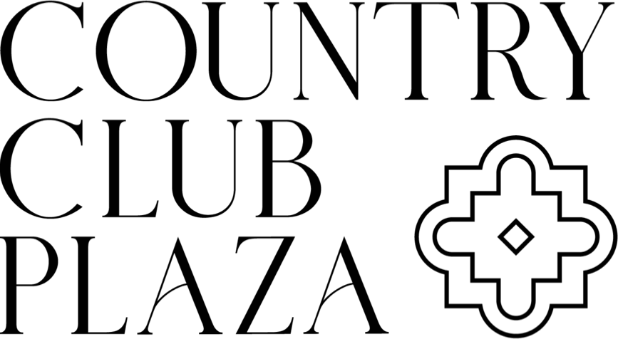 Country Club Plaza logo in black.