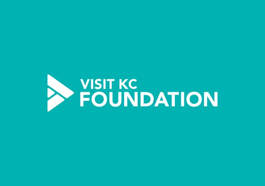 Visit KC Foundation logo in white text against a teal background.