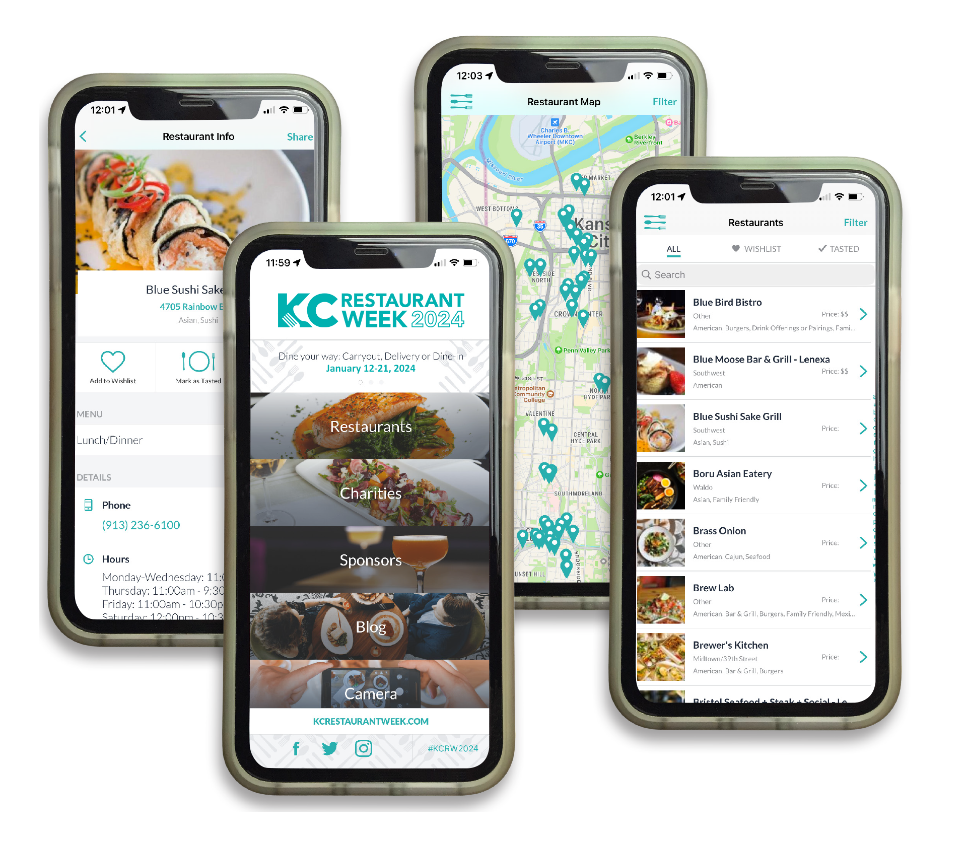 KC Restaurant Week 2024 Mobile App